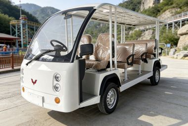 开放式电动观光车 开放式电动观光车