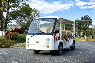 五菱14座锂电观光车